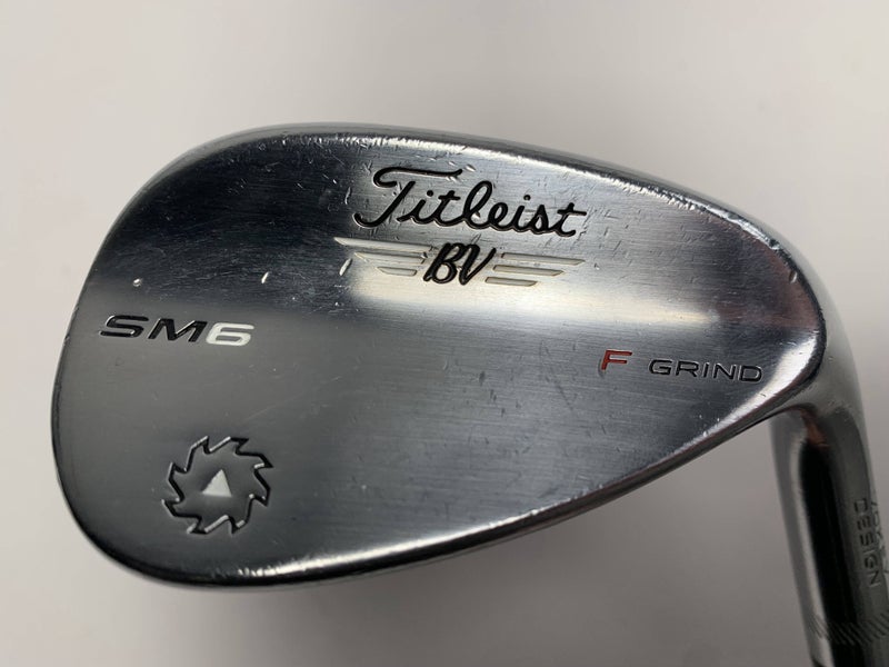 Titleist Vokey SM6 Chrome Wedge 56* 14 Kuro Kage Silver Ti Ni Senior Graphite RH