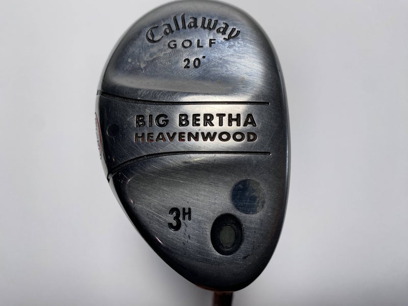 Callaway Big Bertha Heavenwood 3 Hybrid 20* RCH 75w 75g Regular Graphite Mens RH