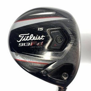 Titleist 913 FD 3 Fairway Wood 15* Aldila RIP Phenom 80g Stiff Graphite Mens RH