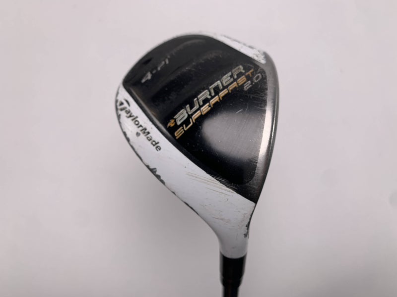 TaylorMade Burner Superfast 2.0 4 Hybrid 21* REAX 60g Regular Graphite Mens RH