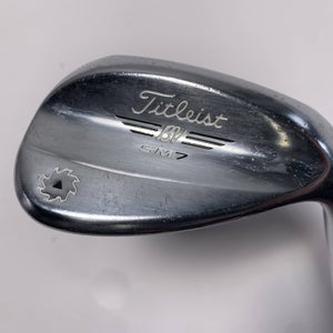 Titleist Vokey SM7 Tour Chrome Wedge 58* 12 Bounce D-Grind Wedge Steel Mens RH