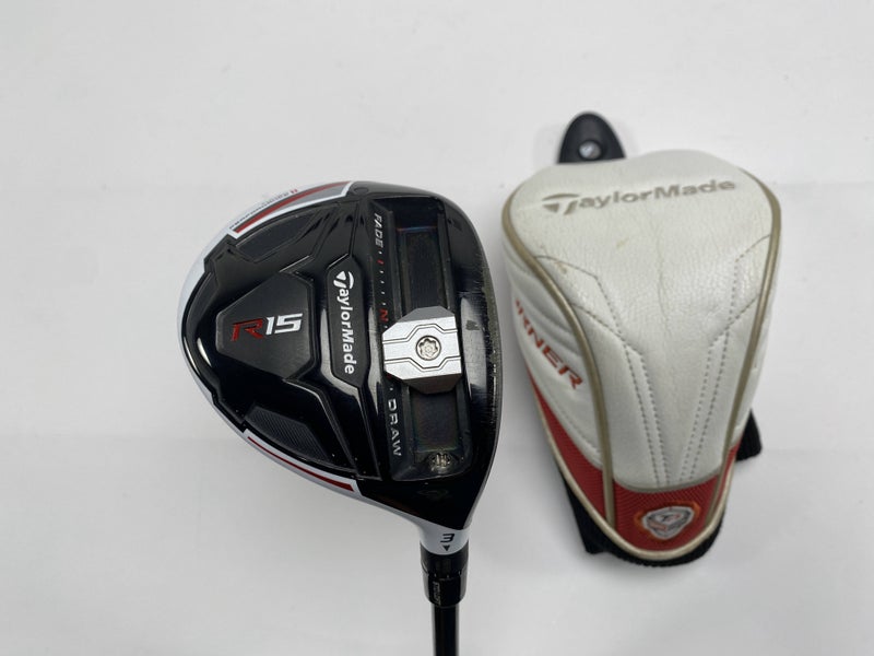 TaylorMade R15 3 Fairway Wood 15* Fujikura Speeder 67 Evolution Stiff RH HC