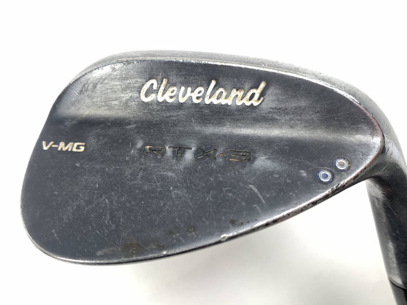 Cleveland RTX 3 Black Satin Wedge 54* 11 Dynamic Gold Wedge Steel Mens RH
