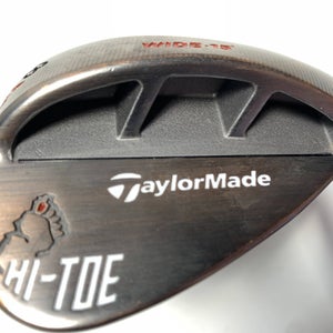 TaylorMade HI-TOE RAW Big Foot Wedge 58* KBS Hi-Rev 2.0 Wedge Steel Mens RH