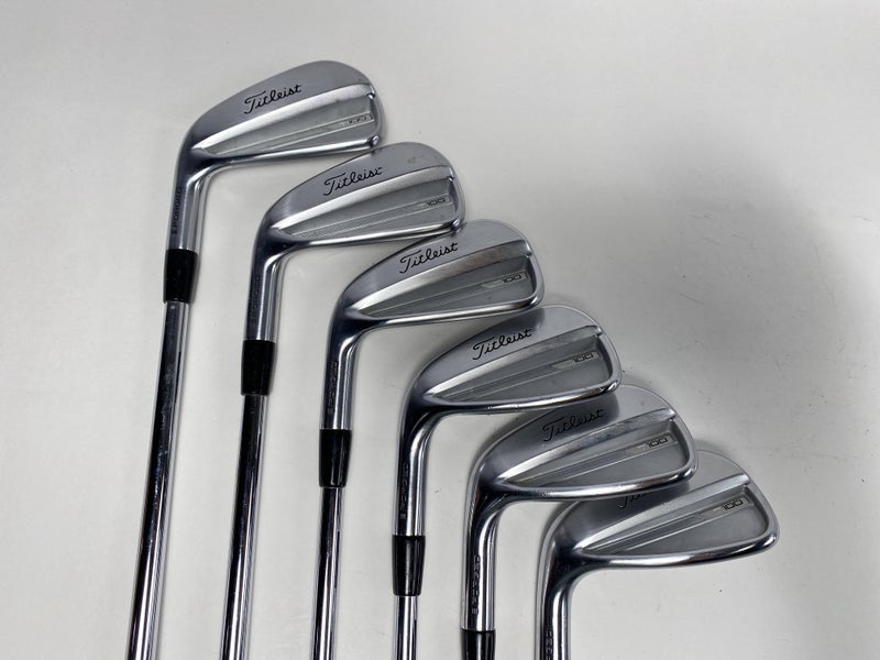 Titleist T100 2023 Iron Set 4-PW Precision Rifle 6.5 XStiff LH No 7 iron