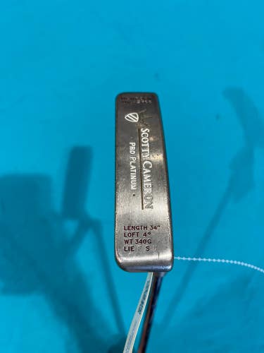 Scotty Cameron Pro Platinum | Blade Putter | 34" (Used)