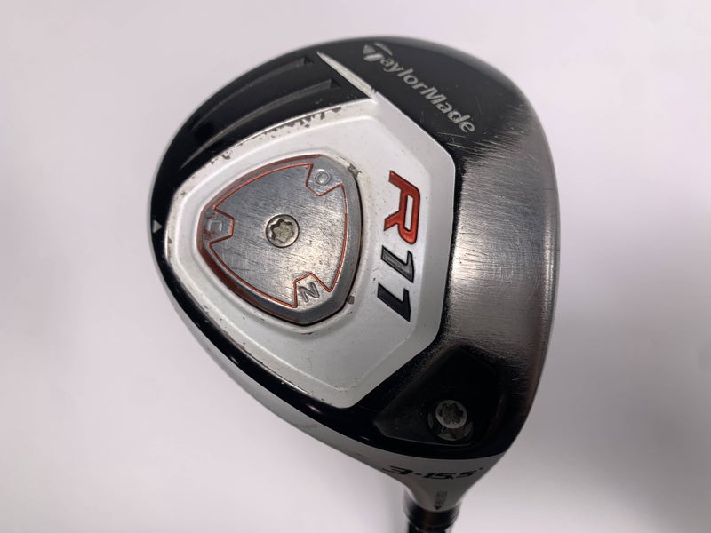 TaylorMade R11 3 Fairway Wood 15.5* Fujikura Blur 70g Senior Graphite Mens RH