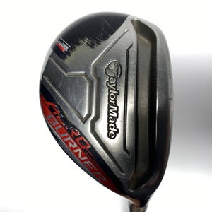 TaylorMade Aeroburner Black 4 Hybrid 22* REAX 60g Regular Graphite Mens RH