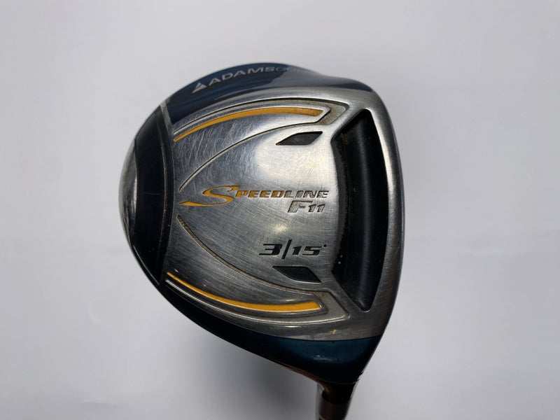 Adams Speedline F11 Stainless Steel 3 Fairway Wood 15* Voodoo RVS7 Regular RH