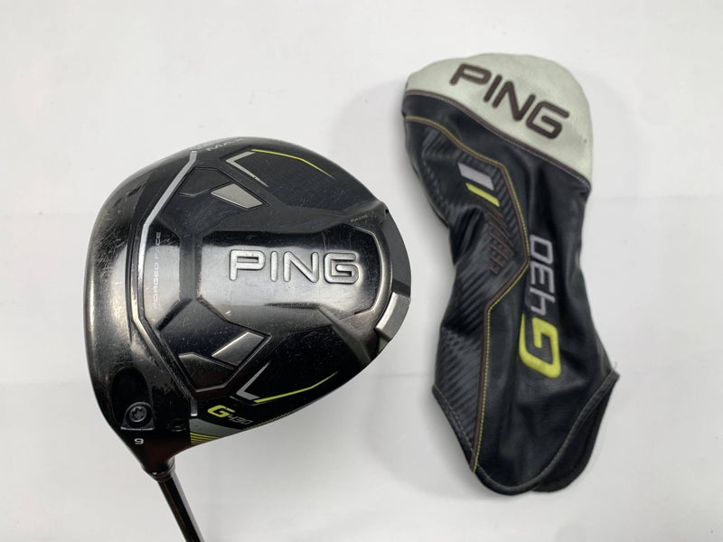 Ping G430 Max Driver 9* Tour 2.0 Stiff Graphite Mens LH HC Midsize Grip