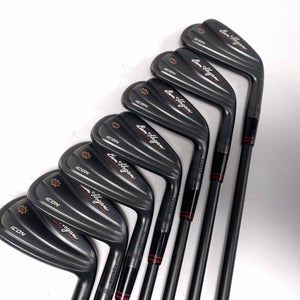 Ben Hogan Icon Black Iron Set 4-PW UST Mamiya Recoil ES 780 F4 Stiff RH