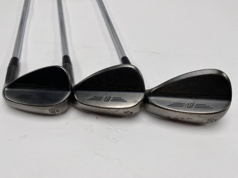 Titleist Vokey SM9 Jet Black Premium Wedge Set 48* 10 | 54* 14 | 58* 14 Wedge RH