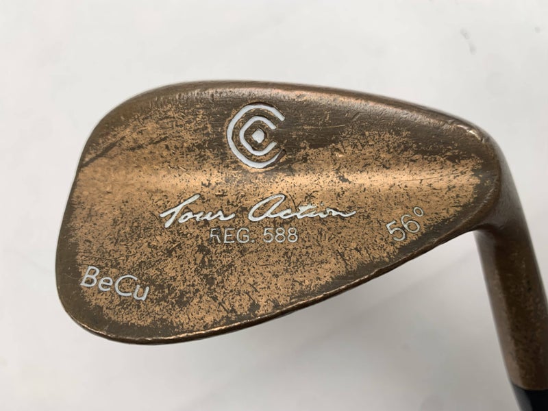 Cleveland 588 Beryllium Copper Sand Wedge SW 56* Wedge Steel Mens RH