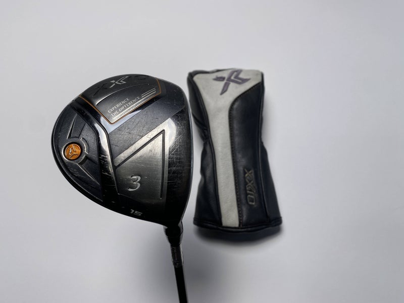 XXIO X Black 3 Fairway Wood 15* Miyazaki AX-1 Miyasaki 3222 43g Regular RH HC