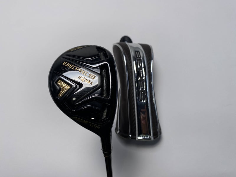 Honma Beres Black 4 Hybrid 22* ARMRQ MX Regular Graphite Mens RH HC Midsize Grip