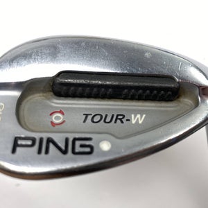 Ping Tour-W Brushed Silver Lob Wedge LW 60* 10 Bounce White Dot 3* Up Wedge RH