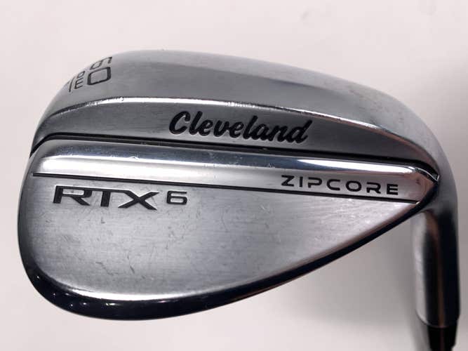 Cleveland RTX 6 ZipCore Tour Satin Lob Wedge LW 60* 6 Tour Iron TGI 80 Stiff RH