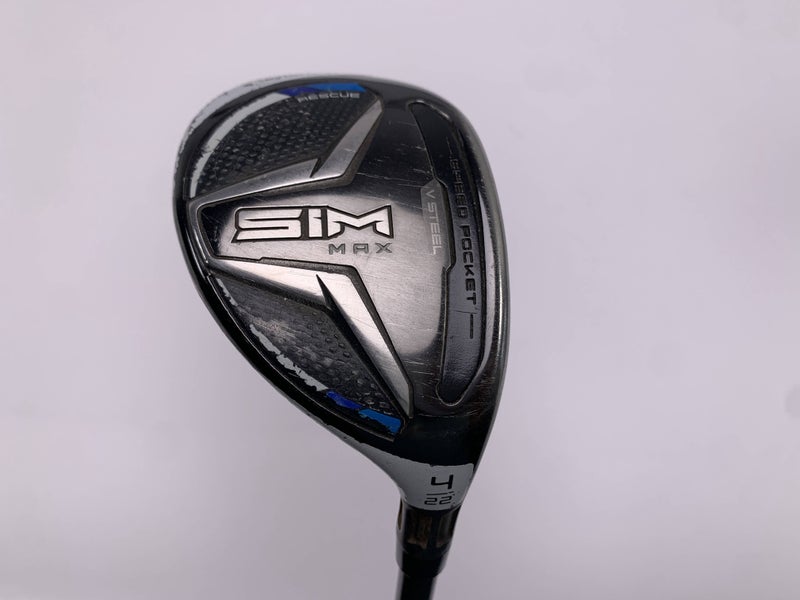 TaylorMade SIM MAX 4 Hybrid 22* Bassara 55 x5ct 55g Senior RH