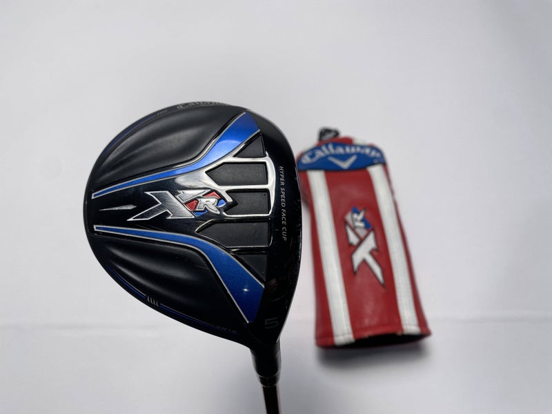 Callaway XR 16 5 Fairway Wood 18* Fujikura Speeder 565 Evolution Senior RH HC