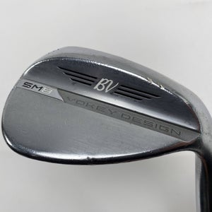Titleist Vokey SM8 Tour Chrome Wedge 58* 12 Bounce D-Grind Wedge Steel Mens RH