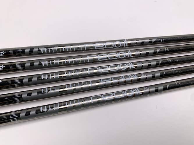 UST Mamiya Recoil 65 F4 65g Stiff Graphite Iron Set Shafts 35''-37''- Pull 0.355
