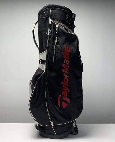 Taylormade Lightweight Stand Bag Black 4-Way Divide No Strap Golf Bag