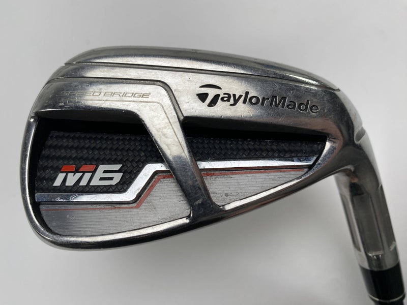 TaylorMade M6 Single 9 Iron Fujikura Atmos 5A Senior Graphite Mens RH