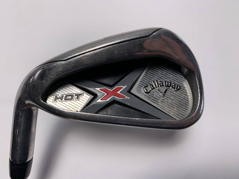 Callaway X Hot 19 Single 7 Iron True Temper XP 85 S300 Stiff Steel Mens LH