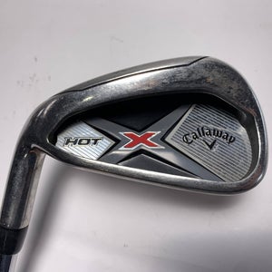 Callaway X Hot 19 Single 6 Iron True Temper XP 85 S300 Stiff Steel Mens LH