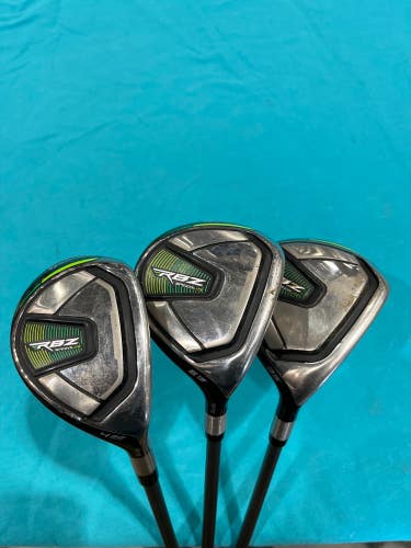Men's TaylorMade RBZ Fairway Wood Set | Regular Flex | 3, 4, and 5 Wood (Used)
