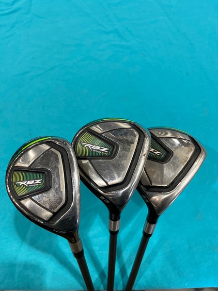 Men's TaylorMade RBZ Fairway Wood Set | Regular Flex | 3, 4, and 5 Wood (Used)