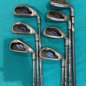 Callaway Steelhead X-16 Pro Series Iron Set | Regular Flex | Graphite/Steel Shaft (Used)