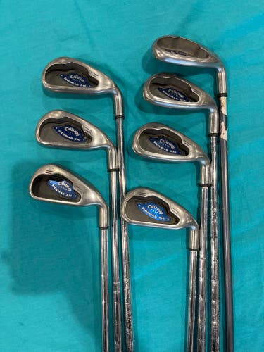 Callaway Steelhead X-16 Pro Series Iron Set | Regular Flex | Graphite/Steel Shaft (Used)