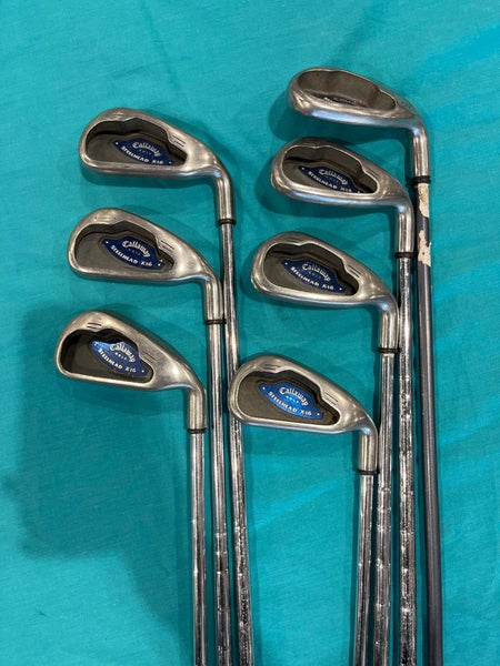 Callaway Steelhead X-16 Pro Series Iron Set | Regular Flex | Graphite/Steel Shaft (Used)