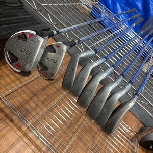 Men's Ray Cook Left Hand Iron Set Uniflex 8 Pieces Steel Shaft (Used)