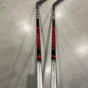 Senior CCM Jetspeed FT+ Hockey Stick Right Handed P28 Pro Stock - 2 Pack (New)