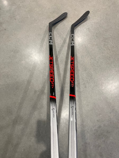 Senior CCM Jetspeed FT+ Hockey Stick Right Handed P28 Pro Stock - 2 Pack (New)
