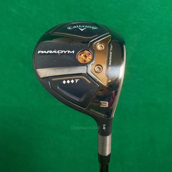 Callaway Paradym TD T 14 Fairway 3 Wood HZRDUS Black 6.5 80g Extra Stiff w/HC