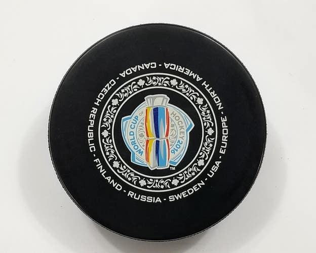 2016 World Cup of Hockey Practice Hockey Puck Gatorade