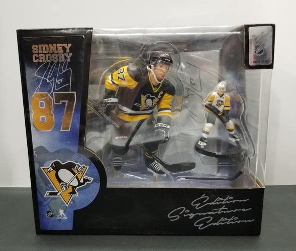 2016 SIDNEY CROSBY Pittsburgh Penguins Imports Dragon NHL Hockey Figure 2 pack