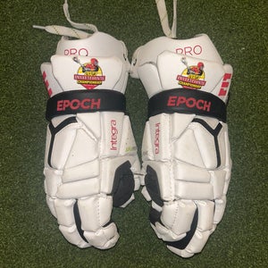 CUSTOM Invitational Championship Epoch Integra Pro Lacrosse Gloves Large (Used)