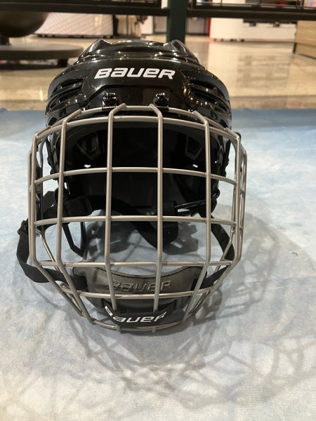 Black Medium Bauer IMS 5.0 Helmet (Used)