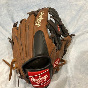 Brown Rawlings Premium Series RH Infield Baseball Glove 11.25" (Used)