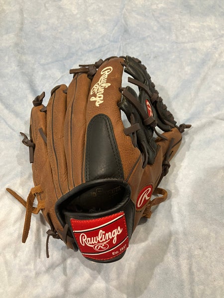 Brown Rawlings Premium Series RH Infield Baseball Glove 11.25" (Used)
