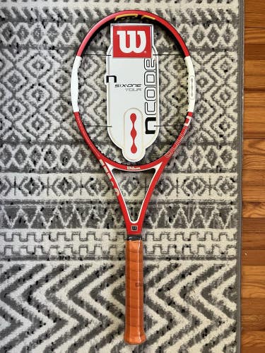 NEW 2025 Wilson nCode Six.One Tour 90 - 4 1/2 - Federer