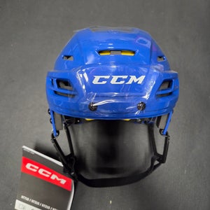 New Royal Blue Senior Small CCM Tacks 210 Helmet