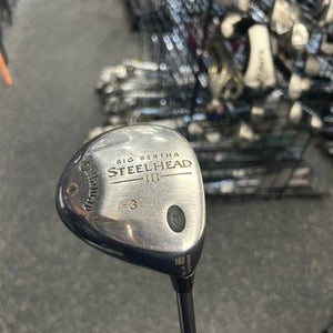 Used Callaway BIG BERTHA STEELHEAD III Mens Fairway Wood RH 3 Wood 11849-S000029029