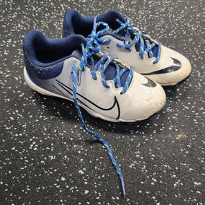 Used Nike DIAMOND BB/SB Cleats Grey Junior 03 11849-S000029085