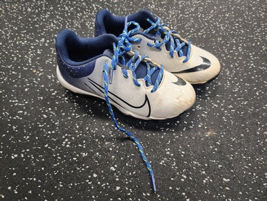 Used Nike DIAMOND BB/SB Cleats Grey Junior 03 11849-S000029085
