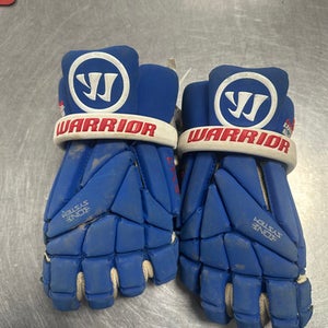 Used Warrior EVO Lacrosse Helmet Royal Blue One Size 11849-S000017139